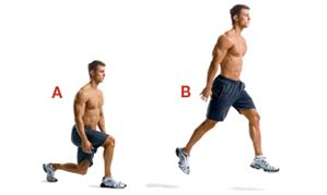 Exercise of the month - Split Squat Jumps | Reynolds Group