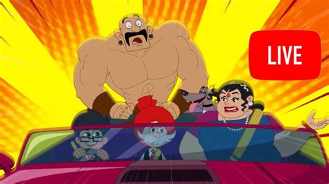 Chacha Chaudhary| CHACHA AUR CAR RACE | Animated Cartoons in Hindi ...