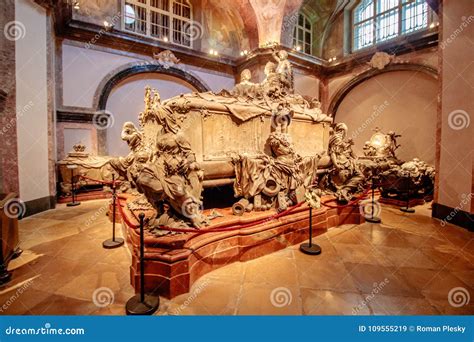 The Imperial Crypt at New Market in Vienna Austria Editorial Stock ...
