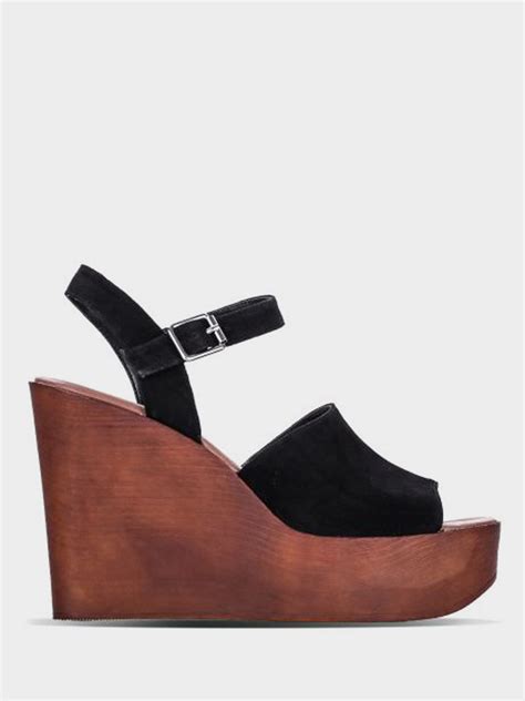 Босоножки Steve Madden SM11000432 BLACK SUEDE для женщин, цвет: Чёрный ...