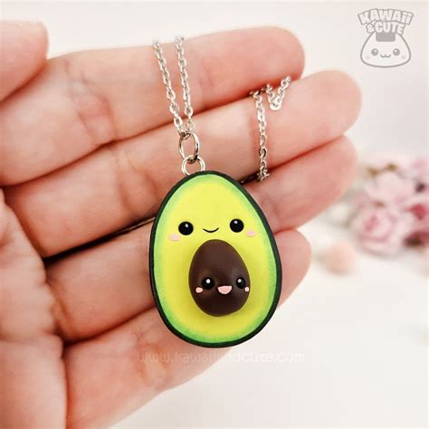 Necklaces avocado exclusive handmade