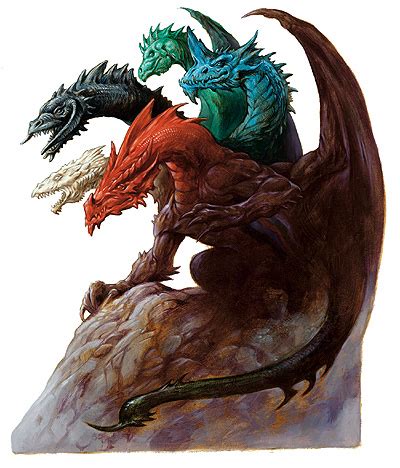 Тиамат | Bestiary.us