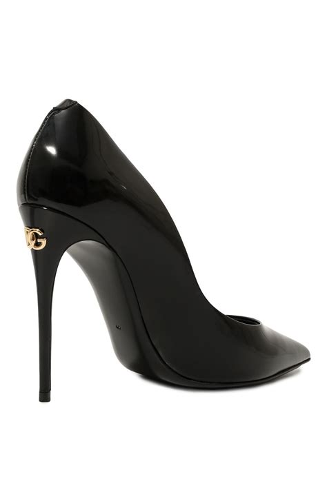 Женские черные кожаные туфли cardinale DOLCE & GABBANA — купить в ...