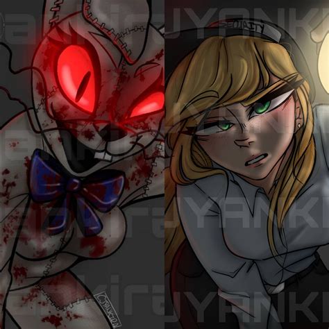 FNAF Security Breach VANNY & VANESSA Art Prints - Etsy Australia