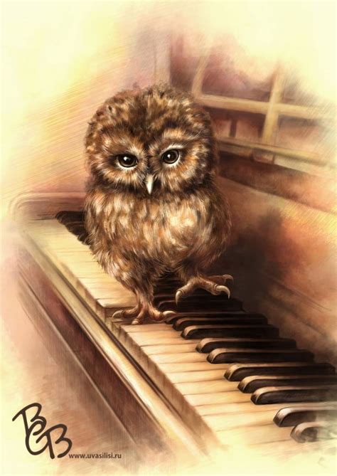 by Vasilisa21 | Плюшевая сова, Сова, Рисунки совы