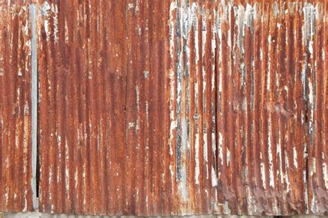 Undulating Rusty Iron Panel | Metal texture, Corrugated metal, Rusted metal
