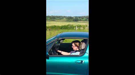 Women Pleasures Herself While Driving! - YouTube