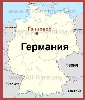 Ганновер карте Германии | Германия, Карта, Карты города
