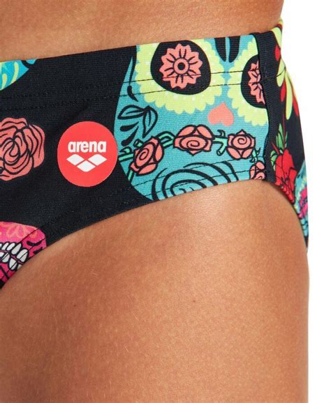 Детские плавки Arena CRAZY SKULLS CARNIVAL JR BRIEF