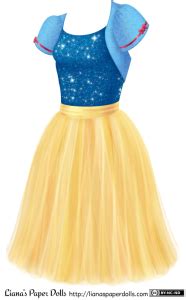 light blue | Liana's Paper Dolls