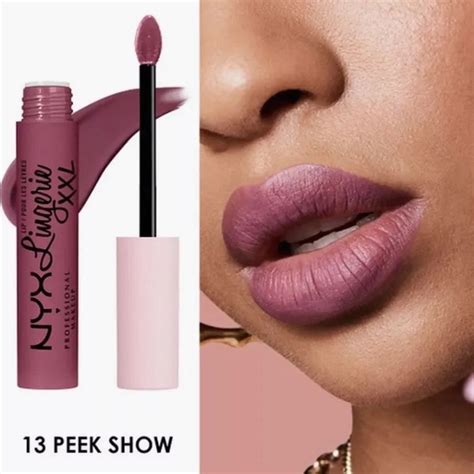NYX Professional Makeup, Жидкая помада для губ "LIP LINGERIE XXL ...