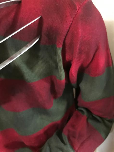 Freddy Krueger jumper sweater cosplay custom weathered fancy | Etsy