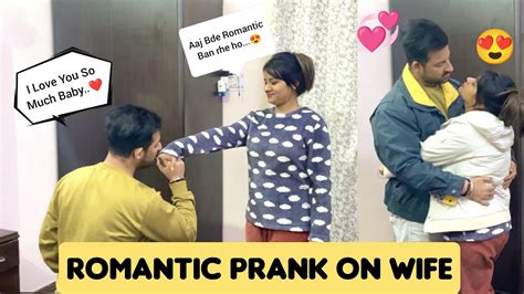 ROMANTIC PRANK ON WIFE || PRANK GONE ROMANTIC || PRANK ON WIFE