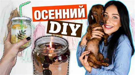 ОСЕННИЙ DIY | ПРОСТОЙ DIY ДЛЯ ДЕКОРА КОМНАТЫ - YouTube