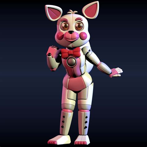 Download Funtime Foxy Juggling Performance Wallpaper | Wallpapers.com