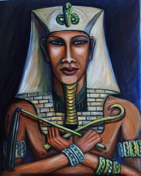 ART 10 COLORADO .: AKHENATON MY LOVE - ART 10 COLORADO - OIL PAINTING.