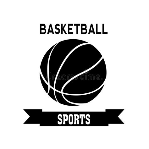 Basketball symbol stock vector. Illustration of trainer - 32166583