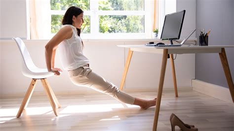 Desk Exercises At The Office