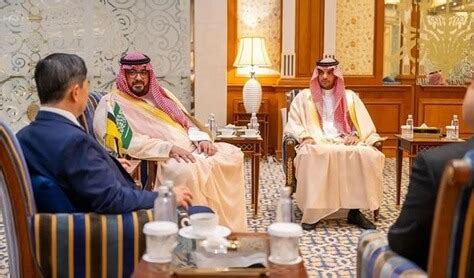 saudi minister  economy  planning meets  minister  finance