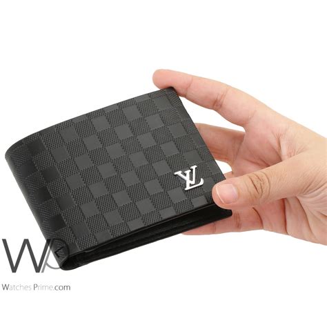 Louis Vuitton LV Wallet For Men Black | Watches Prime