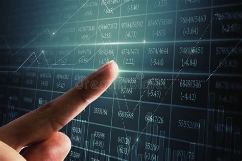 hud  finance concept stock image image  digital