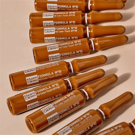 Martiderm Fórmula N°10 HD Color Touch SPF30 Ampollas x 2ml. – DERMASHOP