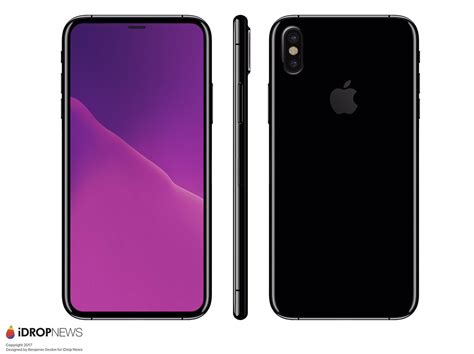 Концепт iPhone X: 18:9 OLED экран, стекло с двух сторон и новый дизайн