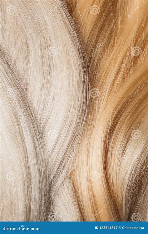 Costas Do Cabelo Diferente Da Cor Como O Fundo Imagem de Stock - Imagem ...