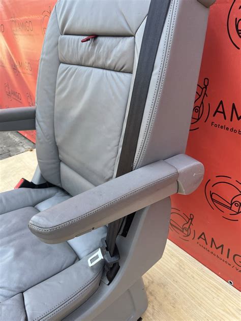 Seat VW T5 Multivan Caravelle Leather grey swivel rear for child T5 ...