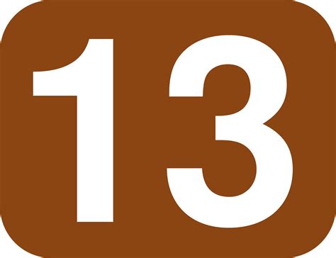 Download Number, Thirteen, 13. Royalty-Free Vector Graphic - Pixabay