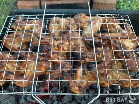 Как замариновать крылышки куриные для шашлыка