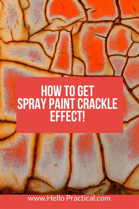 Spray Paint Crackle Effect - How to Crackle Spray Paint | Crackle spray ...