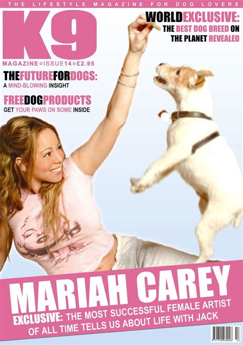 K9 Magazine cover Mariah Carey • K9 Magazine
