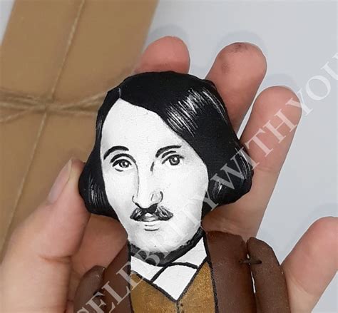 Nikolai Gogol Russian writer - book shelf decoration, library figurine ...