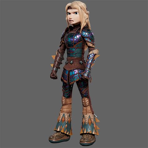 How To Train Your Dragon Concept Art Astrid
