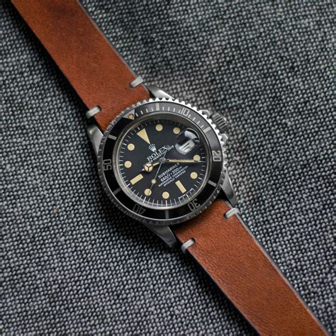 stitch honey leather  strap