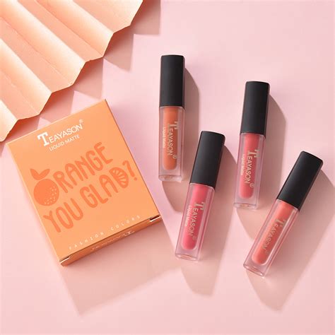 Teayason 4pcs Liquid Lipstick Set (various shades) - Colour Zone Cosmetics