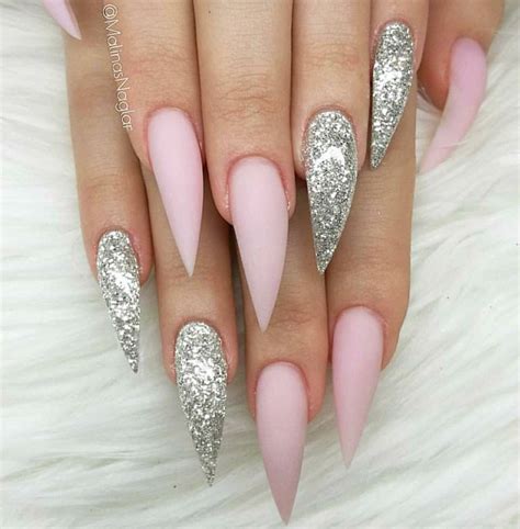 Gold Stiletto Nails Designs 2013