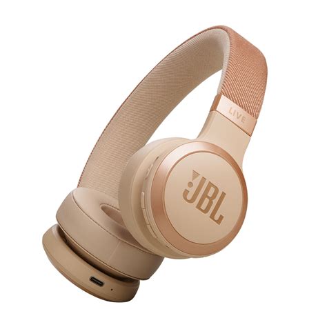 Беспроводные наушники JBL Live 670NC Beige - купить на сайте JBL Russia