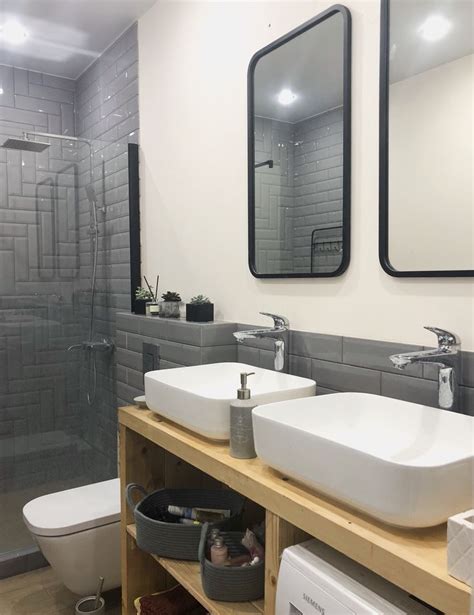 Bathroom Skandi bathroom Scandinavian bathroom санузел скандинавский ...