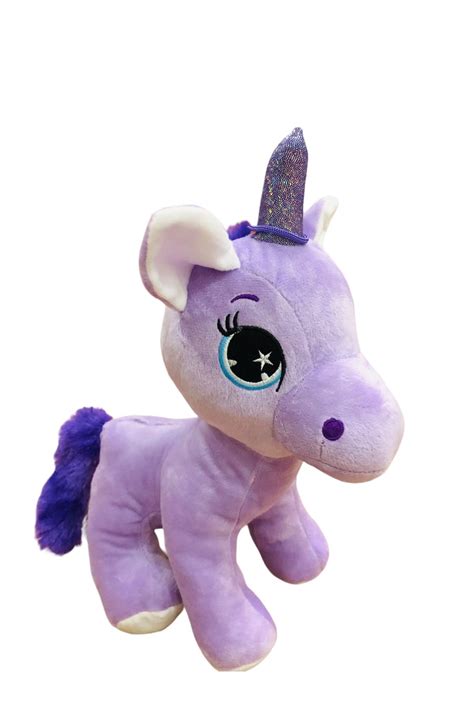 Shem Peluş Oyuncak sevimli Unicorn Süslü At Peluş Unicorn Oyuncak 28 Cm ...