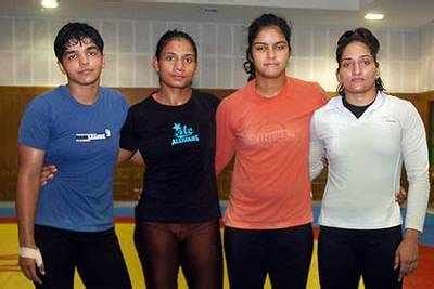 Indian women wrestlers are cool on the mat | News - Times of India