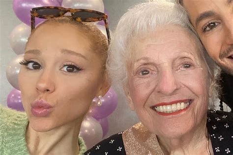 Ariana Grande celebrates her 98-year-old Nonna for breaking a ...