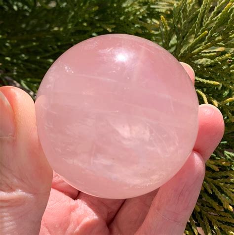 Home Décor Rose Quartz Sphere Home & Living etna.com.pe