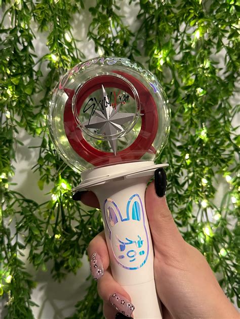 stray kids light stick decal etsy canada