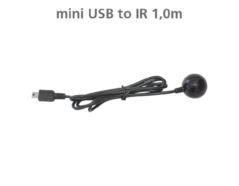 RECEIVERS / STB ACCESSORIES / Cable mini USB to IR 1,0m