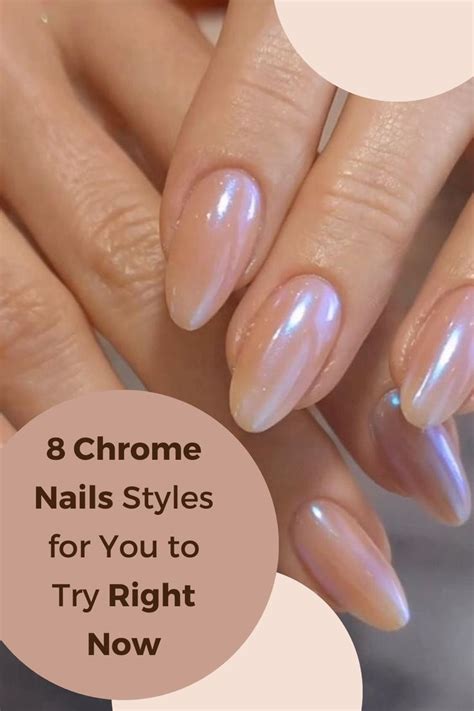 8 Chrome Nails Colors You Need to Try Right Now | Chrome nail colors ...