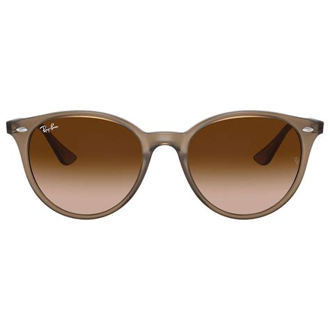 Ray-Ban Sunglasses with Brown Lenses in Polished Beige | NFM