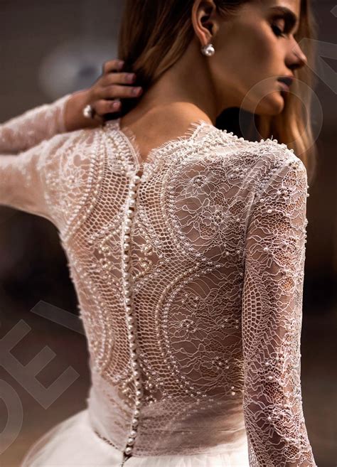 Beaded Pearl Wedding Dress Discount 2015 New Arrival Berta Bridal ...