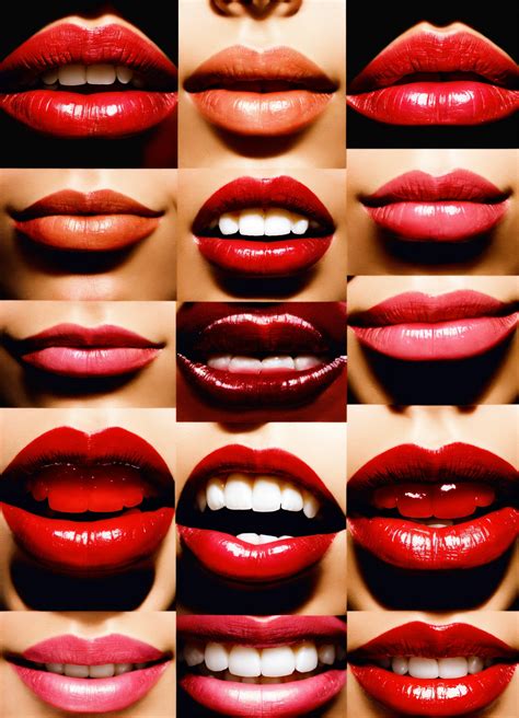 Lexica - Only mouths, different ones all opening or closing. About ten ...